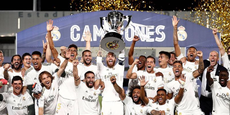 Real Madrid CF nắm giữ kỷ lục vô địch tại La Liga