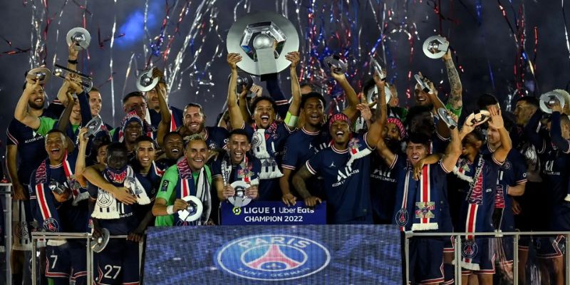 PSG đang là CLB thống trị tuyệt đối tại giải bóng đá Ligue 1