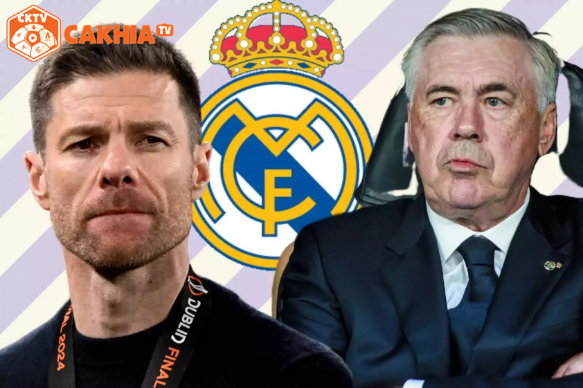 Alonso đang là ứng viên số 1 để thay thế Ancelotti (Ảnh: FBT).